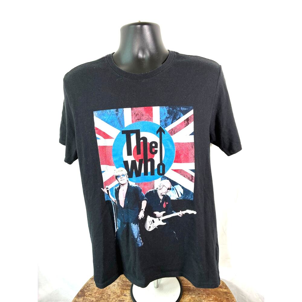 The Who 2019 Moving On Tour T-Shirt Size L Tour Dates